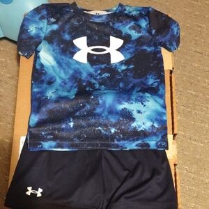Under Armour Blue and Black Kids' Outfit